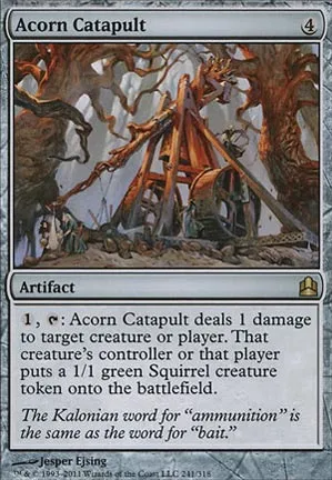 Catapulte à glands