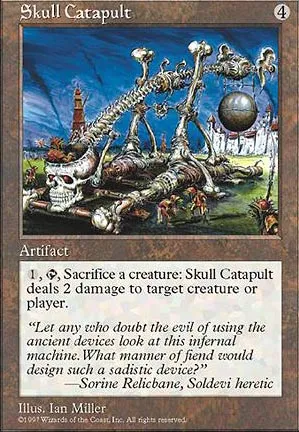 Catapulte des crânes