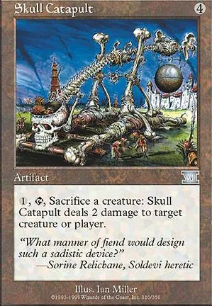 Catapulte des crânes