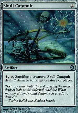 Catapulte des crânes