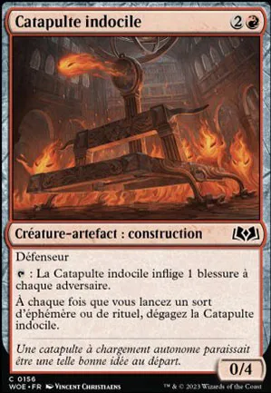 Catapulte indocile