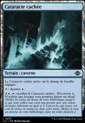 Cataracte cachée