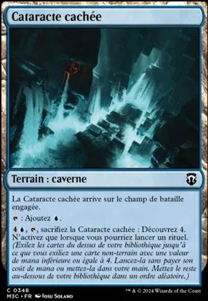 Cataracte cachée