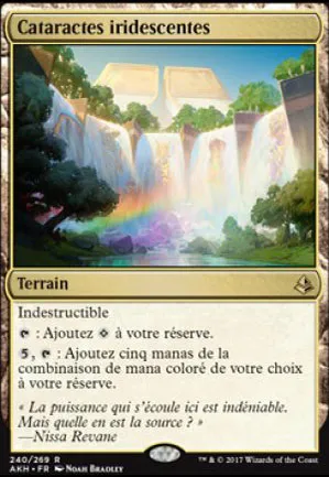 Cataractes iridescentes