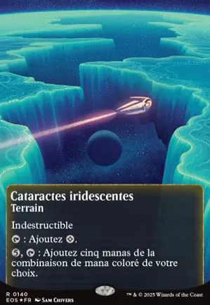 Cataractes iridescentes