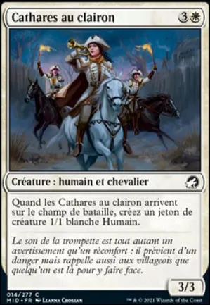 Cathares au clairon