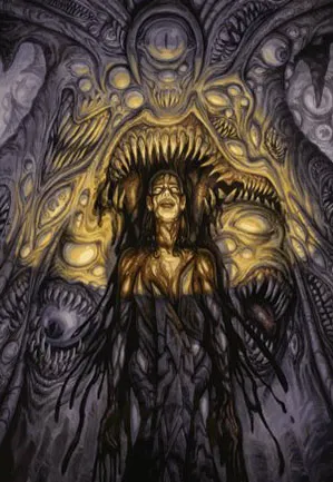 Cauchemar chthonien - Illustration