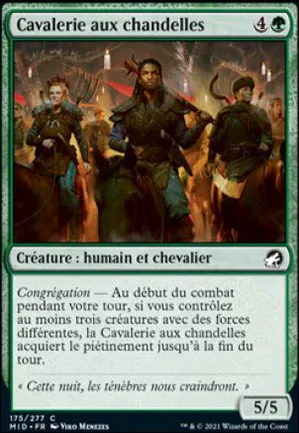 Cavalerie aux chandelles