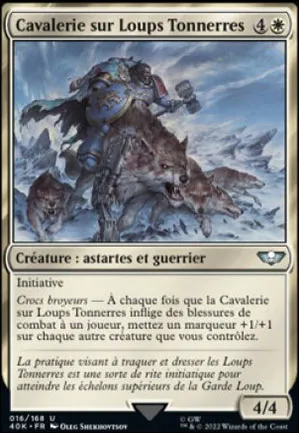 Cavalerie sur Loups Tonnerres