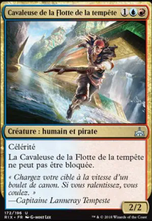 Cavaleuse de la Flotte de la tempête