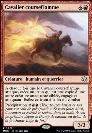 Cavalier courseflamme