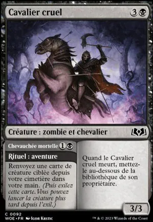 Cavalier cruel // Chevauchée mortelle