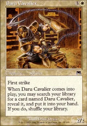 Cavalier daru