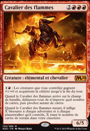 Cavalier des flammes