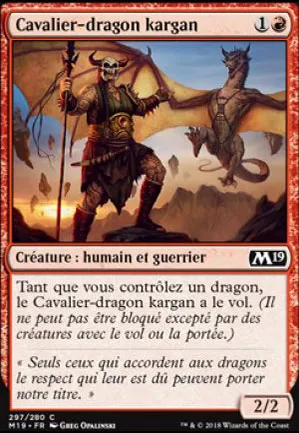 Cavalier-dragon kargan