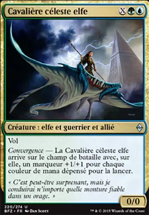 Cavalière céleste elfe