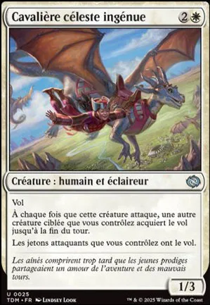 Cavalière céleste ingénue