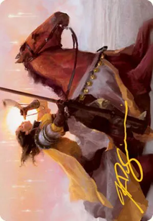 Cavalière de l'aurore - Illustration