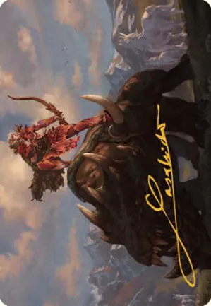 Cavalière de Méria - Illustration