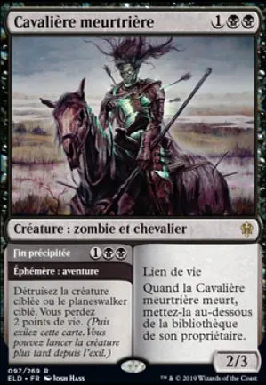 Cavalière meurtrière // Fin précipitée