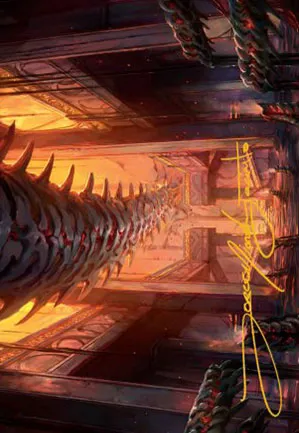 Cavernes du Sacrifice - Illustration
