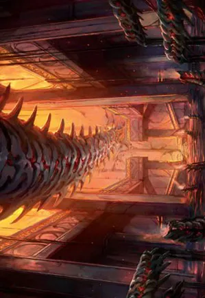 Cavernes du Sacrifice - Illustration