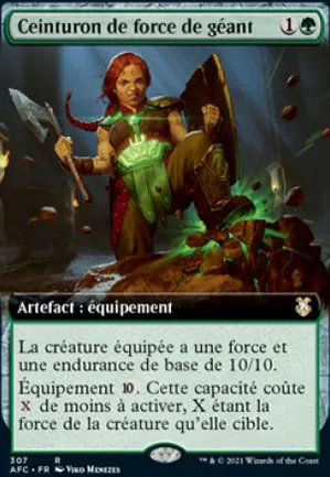 Ceinturon de force de géant
