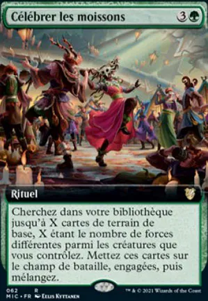 Célébrer les moissons
