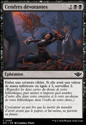 Cendres dévorantes