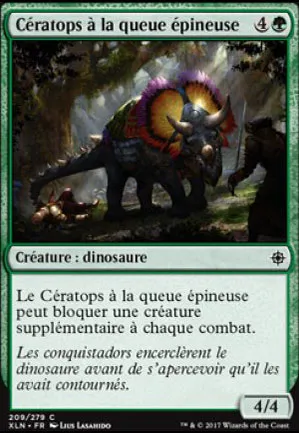 Cératops à la queue épineuse