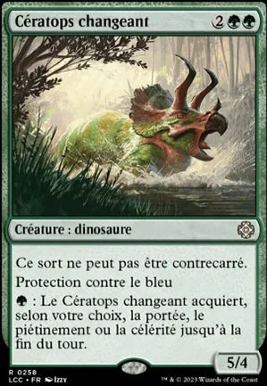 Cératops changeant