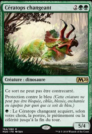 Cératops changeant