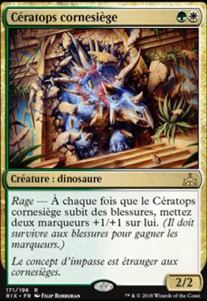 Cératops cornesiège