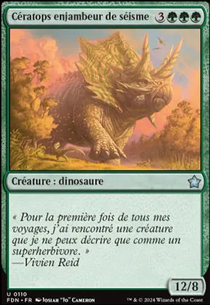 Cératops enjambeur de séisme