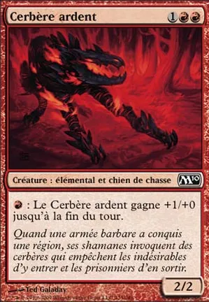 Cerbère ardent