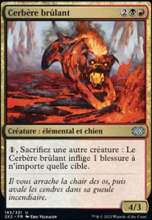 Cerbère brûlant