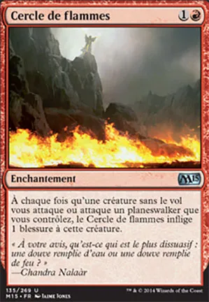 Cercle de flammes