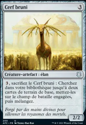 Cerf bruni