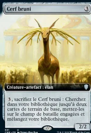 Cerf bruni