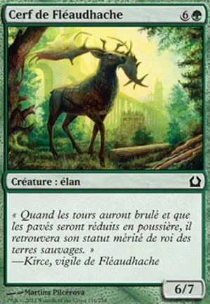 Cerf de Fléaudhache