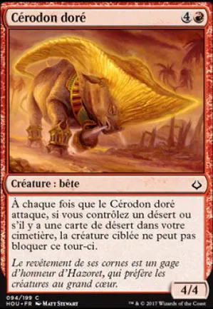 Cérodon doré