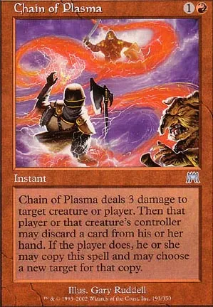 Chaîne de plasma