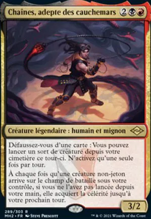 Chaînes, adepte des cauchemars