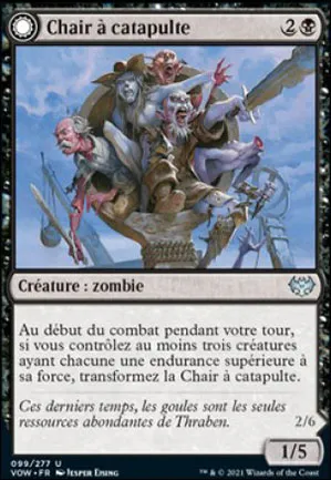 Chair à catapulte // Capitaine de catapulte