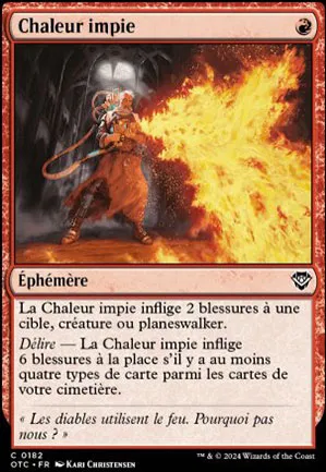 Chaleur impie