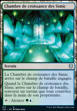 Chambre de croissance des Simic