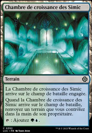 Chambre de croissance des Simic