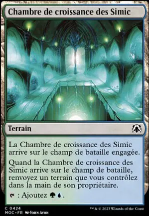 Chambre de croissance des Simic