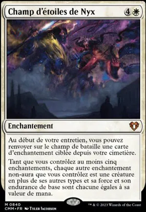 Champ d'étoiles de Nyx