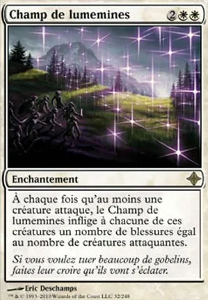 Champ de lumemines